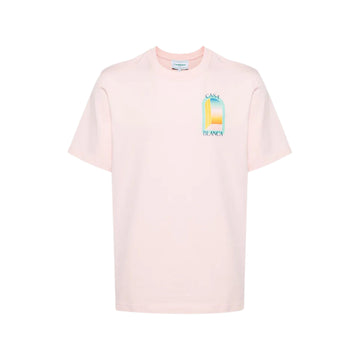 CASABLANCA GRADIENT LARCHE T-SHIRT
