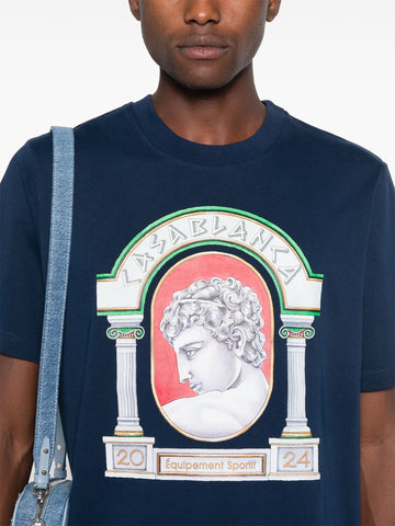 La Medaille-print T-shirt