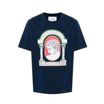 Casa Blanca La Medaille T-Shirt - Blue