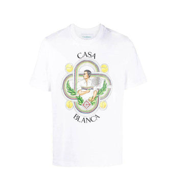 Casa Blanca Le Joueur T-Shirt - White