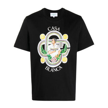 Casa Blanca Le Joueur T-Shirt - Black