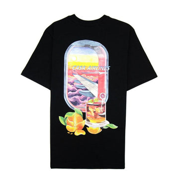 Casa Blanca Panoramique T-Shirt - Black
