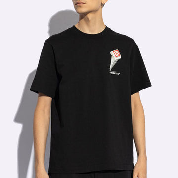 Casa Blanca Leaning Column T-Shirt - Black